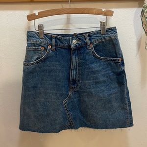 Jean skirt
